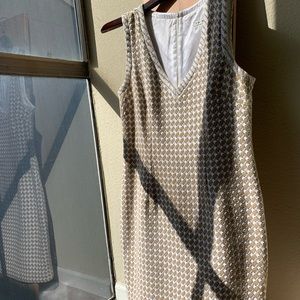Houndstooth mini dress